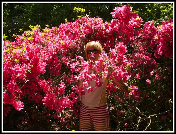 Sarah In The Background