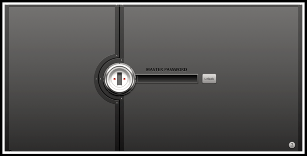 1Password access screen