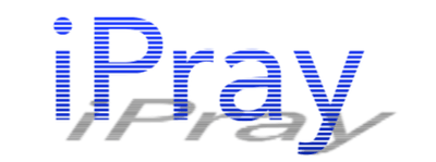 IPray Blue Shadow Logo