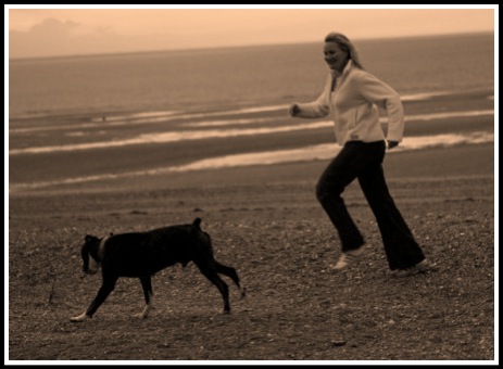 Sarah  Bruce on the move