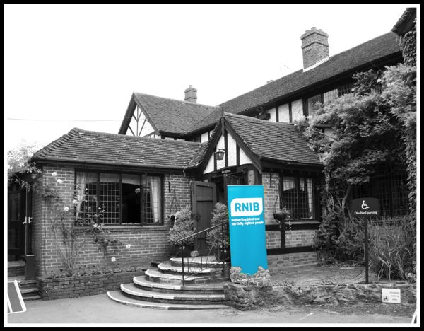 RNIB Horsham Reception