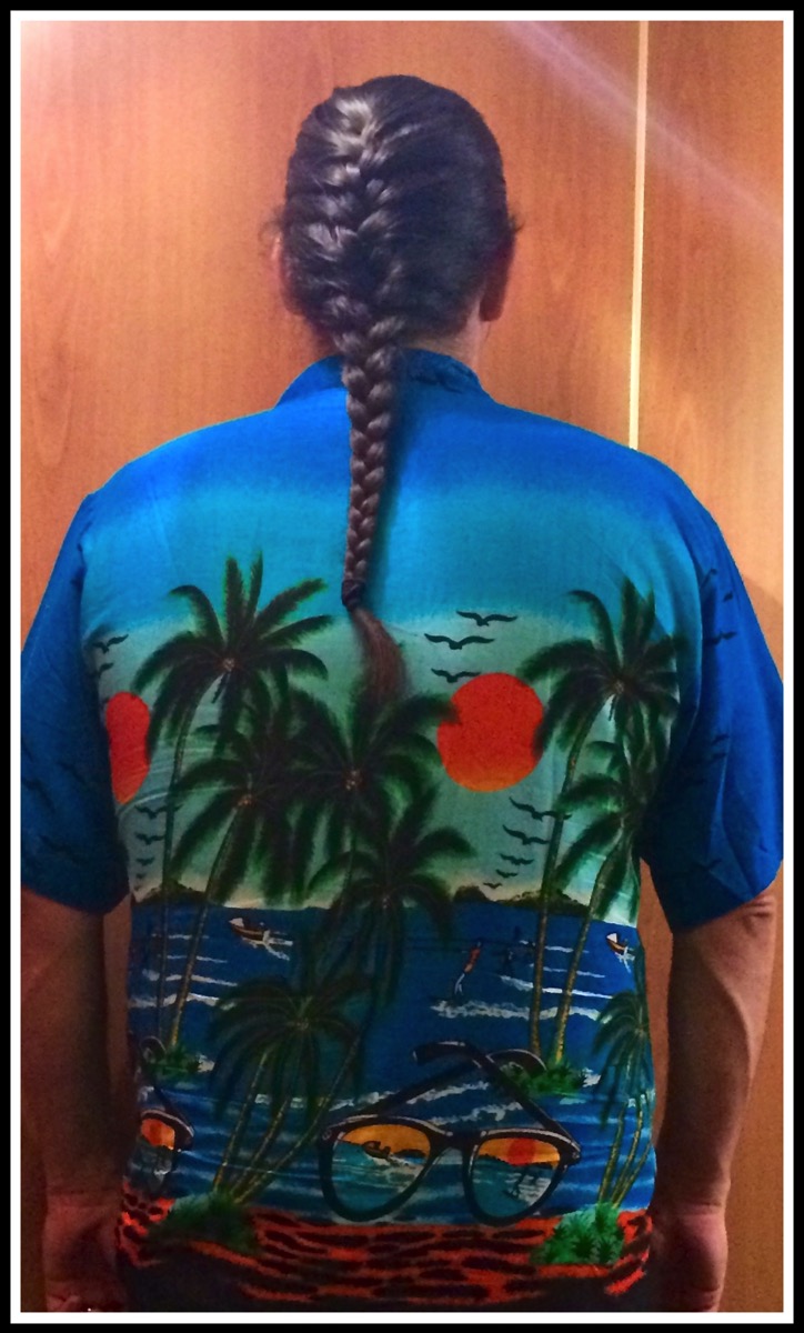 My Platt  Blue Caribbean Shirt