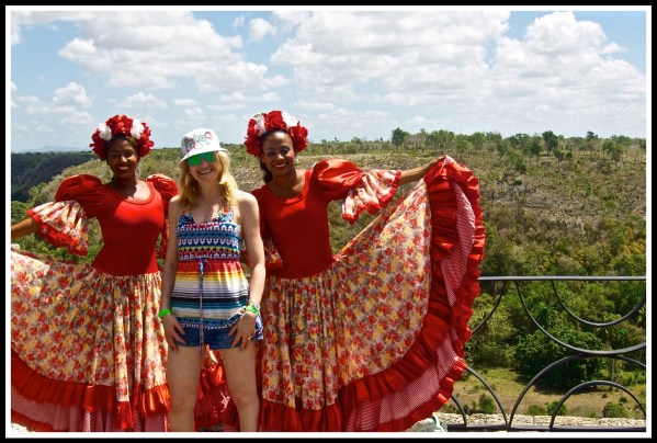 Sarah and the red dresses