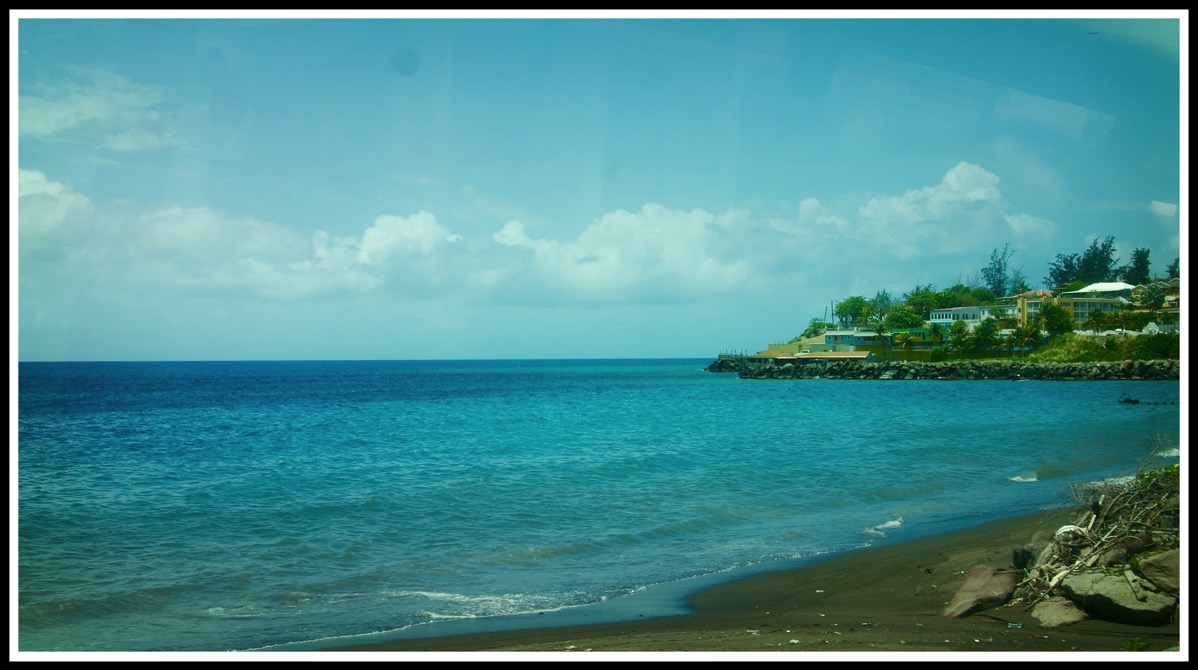 View from the bus at St Kitts