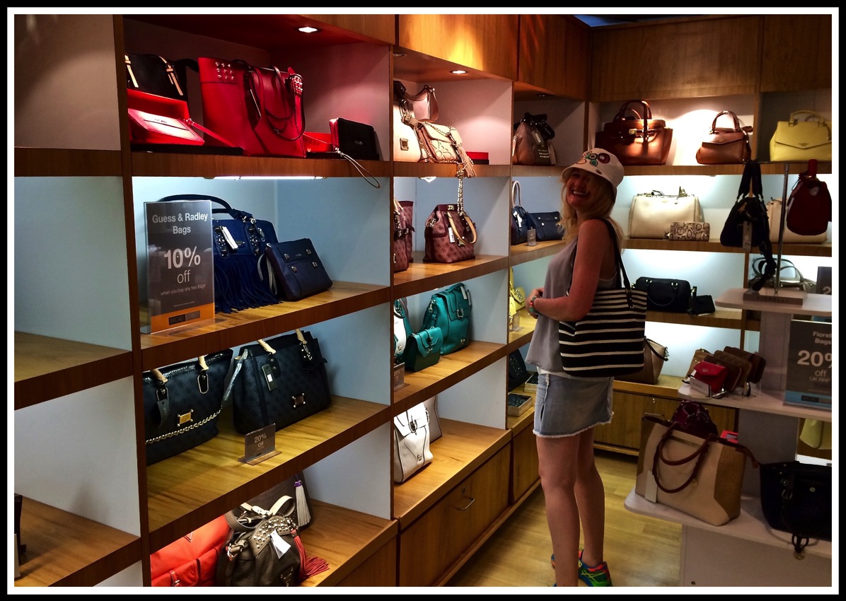 Handbags on ship