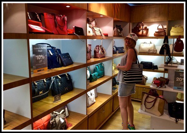 Handbags on ship