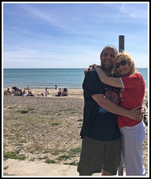 Me  Sarah at Little Hampton