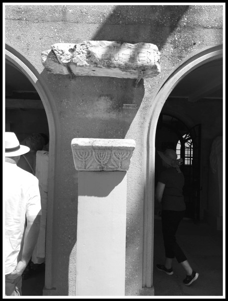 A remain of the Jewish Synagogue where the Apostle Paul teached and preached