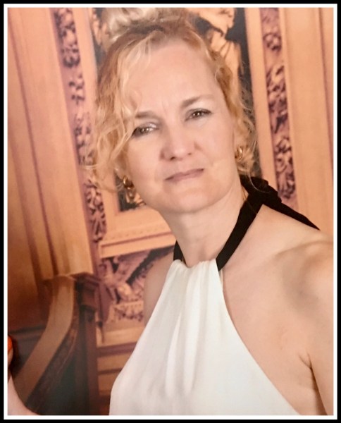 My lovely wife Sarah wearing her stunning white dress