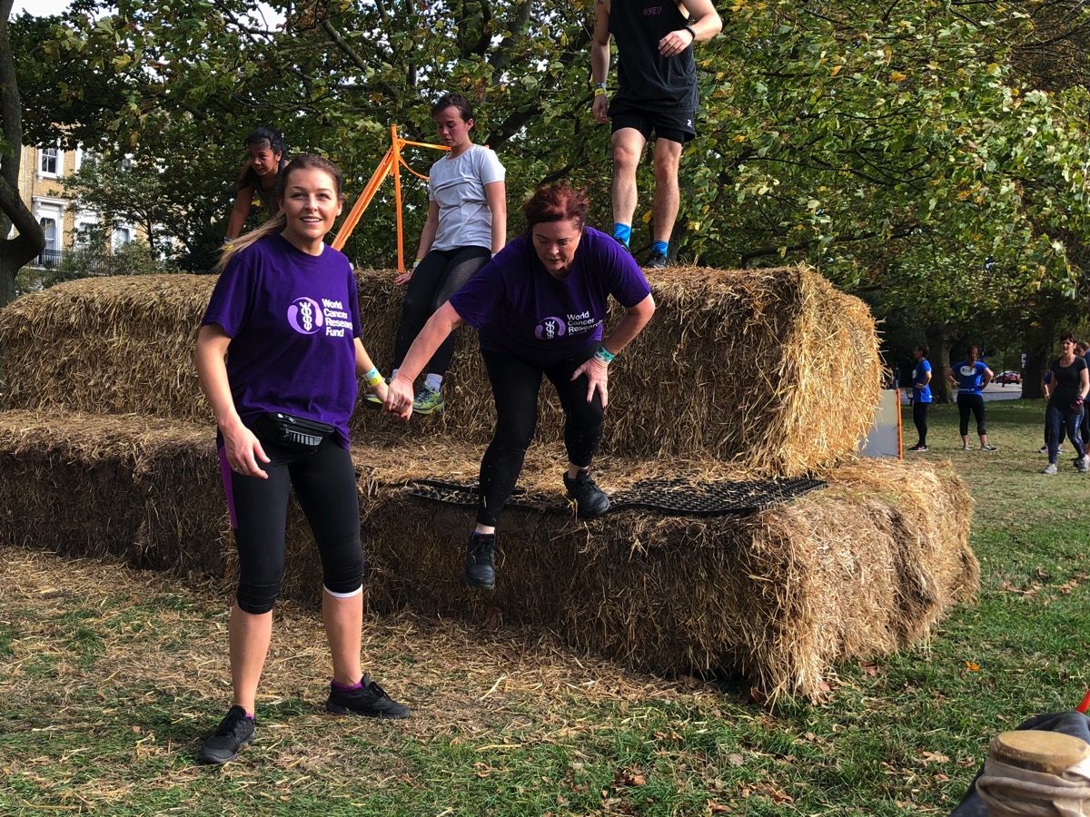 Ashley helping Josie 