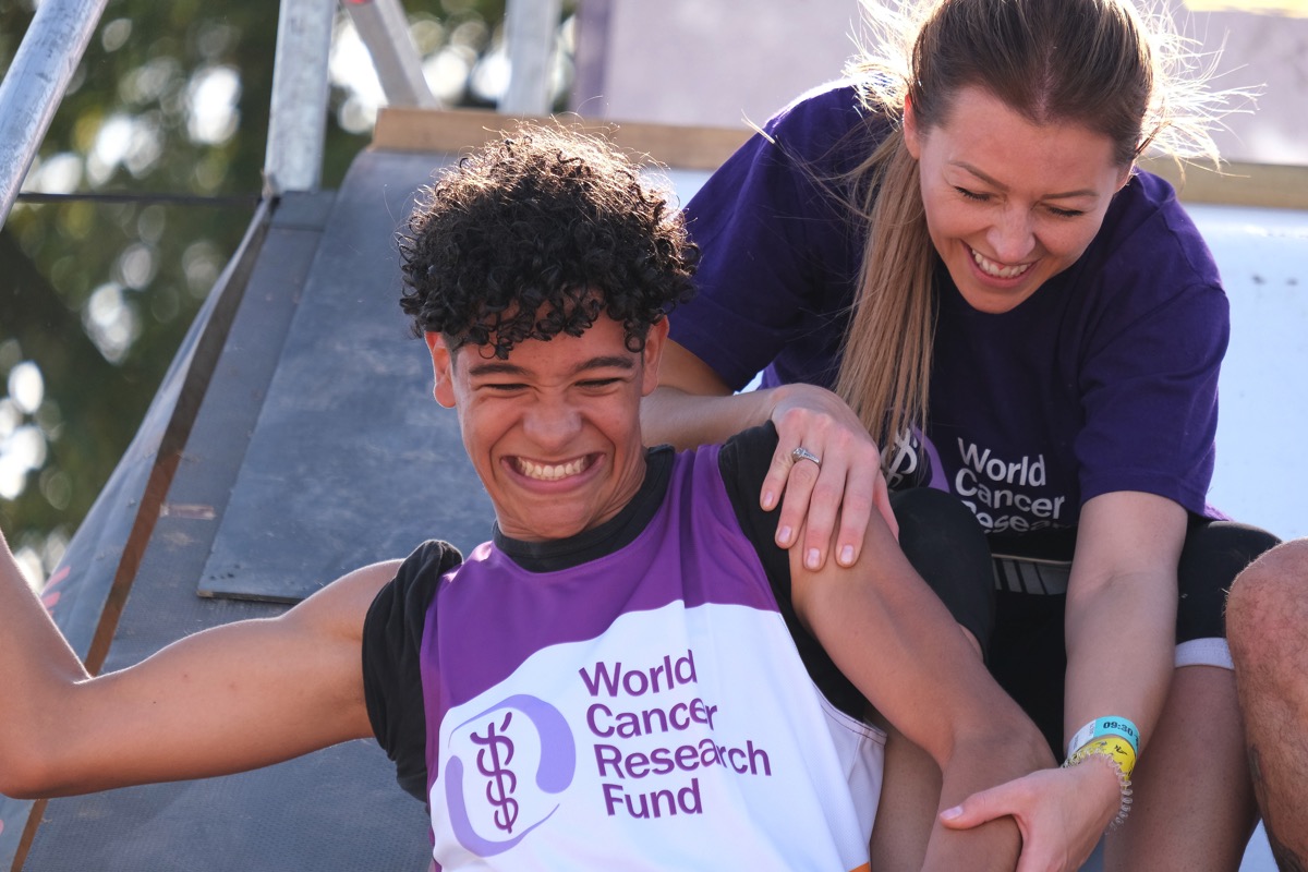 Vini & Ashley pulling Josie up the pyramid scheme