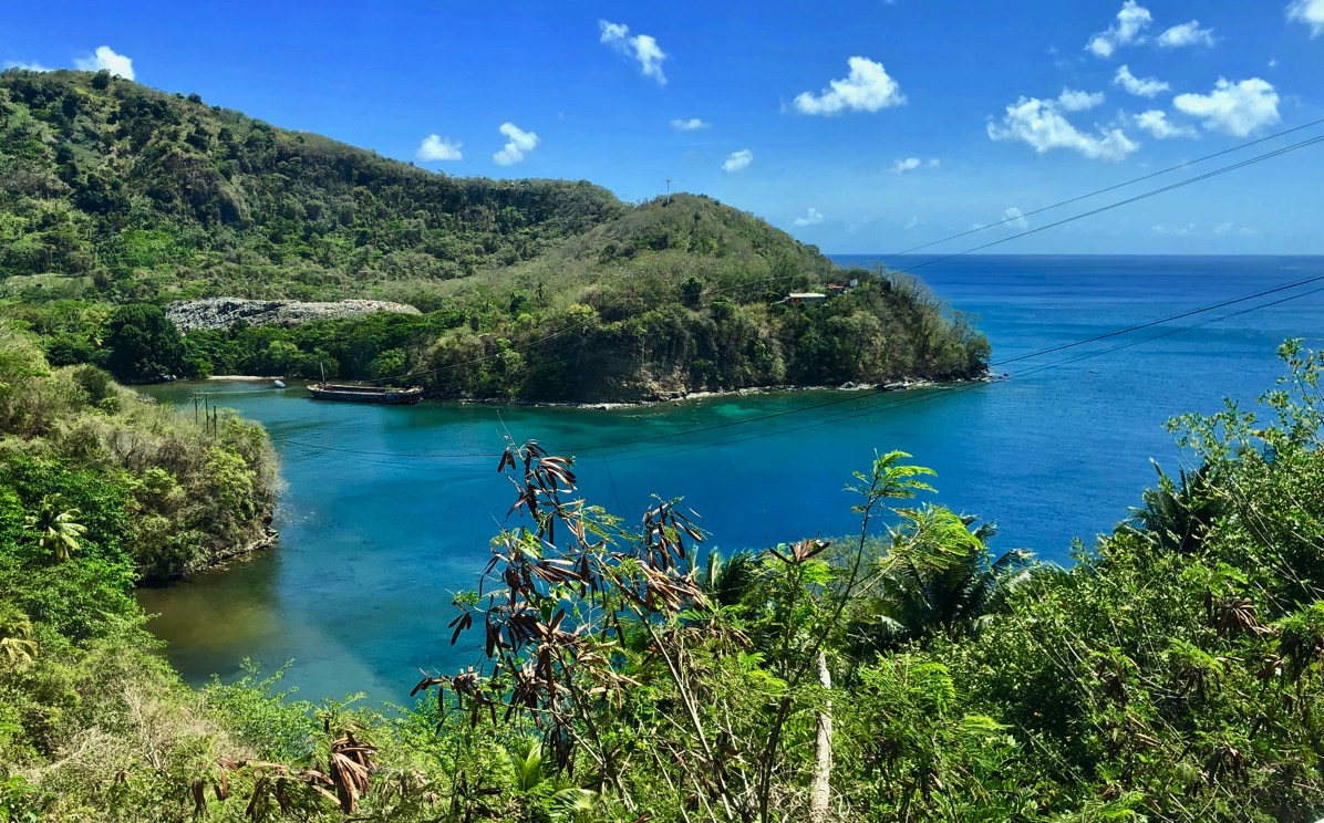 View of the bay of Grenada