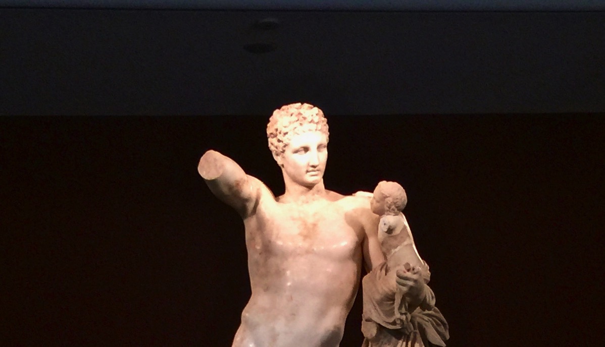 Ancient statue of 