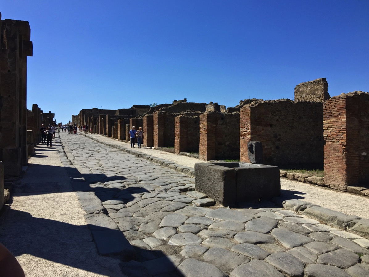 another row of ancient buildings