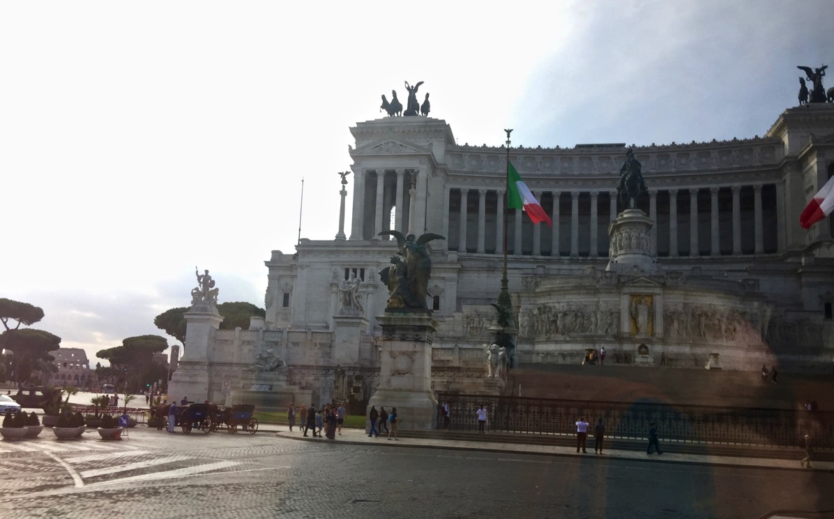 Beautiful old building in Rome