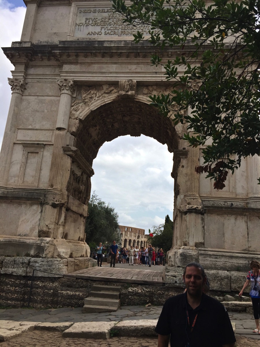 Colosseum arch