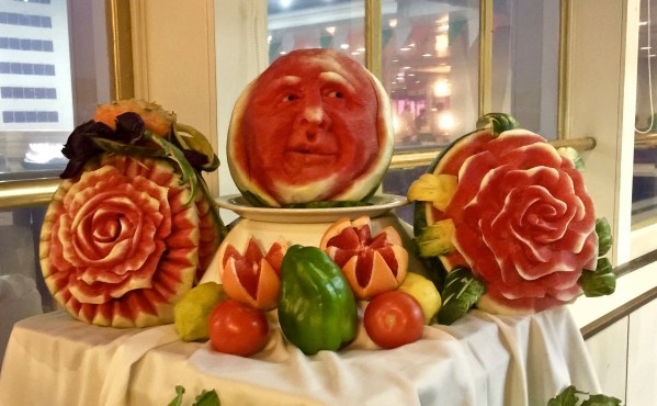 fantastic carved fruit