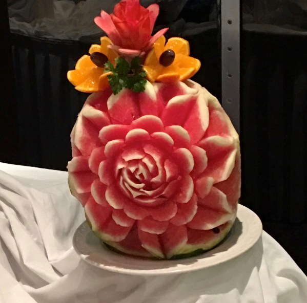 Fantastic food creations by the chefs