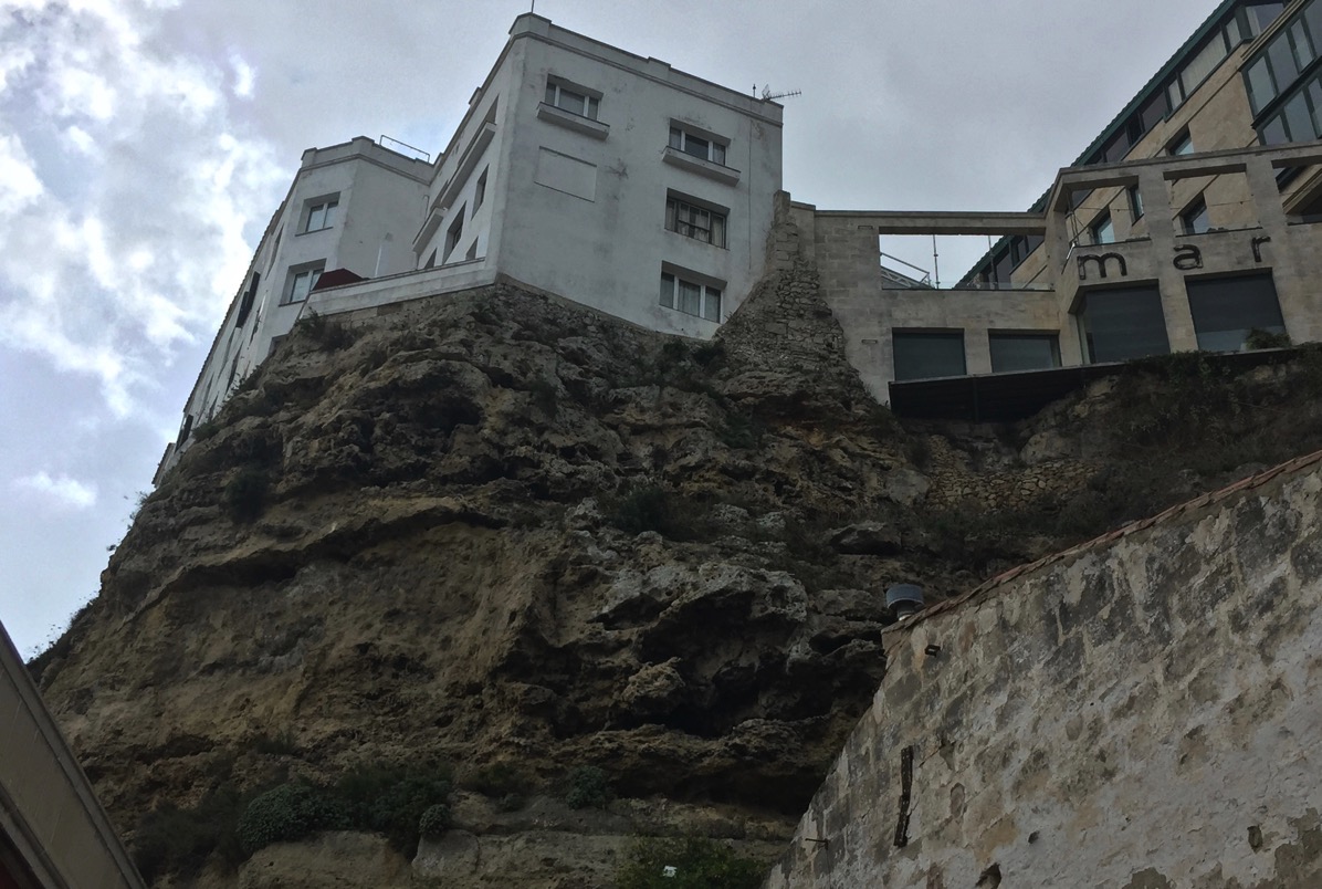 House on top of a cliff