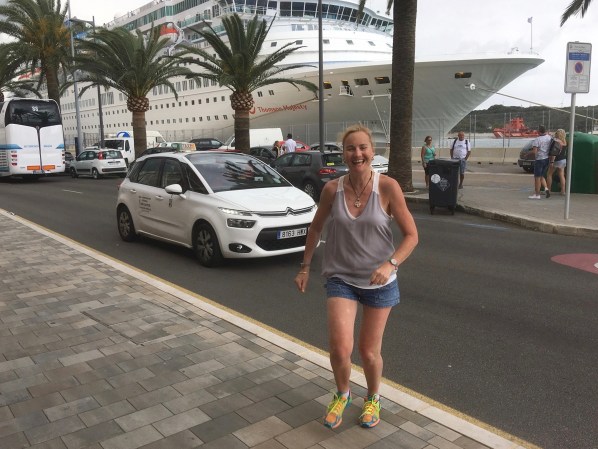 Sarah just crossed the road beofre getting run over