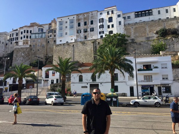 Me in Minorca