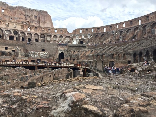 More ruins of the Colosseum
