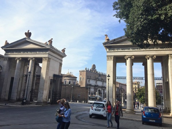 Old buildings in Rome