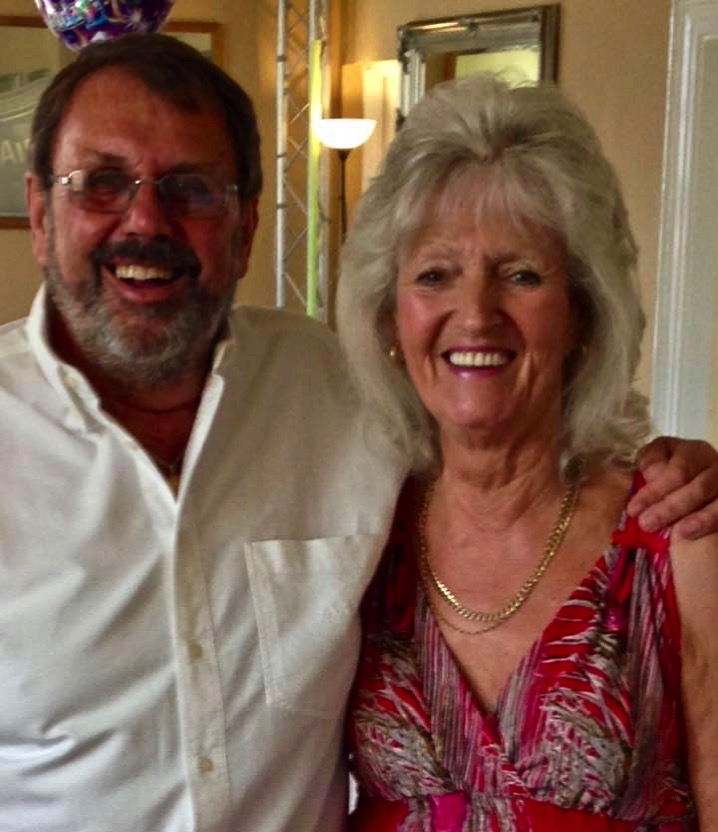 Photo of Brian and Ann taken from their Facebook page