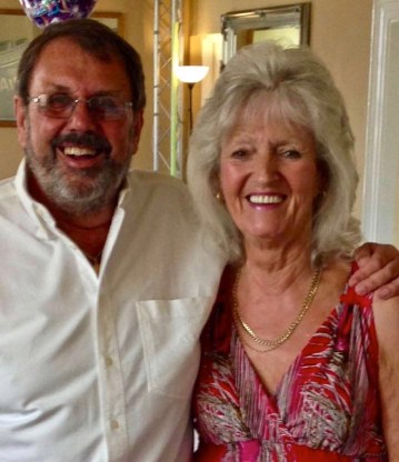 Photo of Brian and Ann taken from their Facebook page