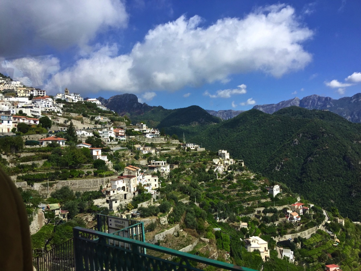 rolling hills from the coach
