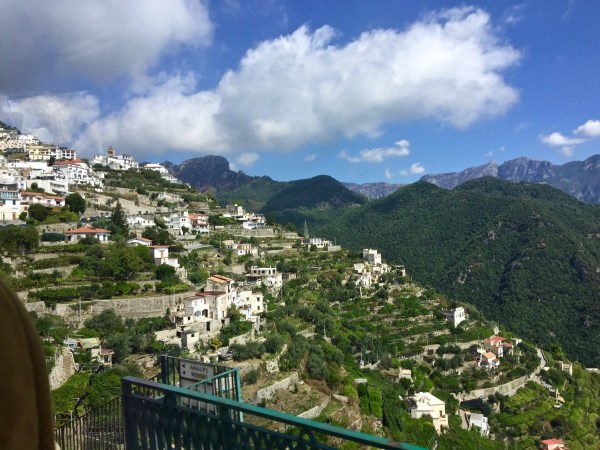 rolling hills from the coach