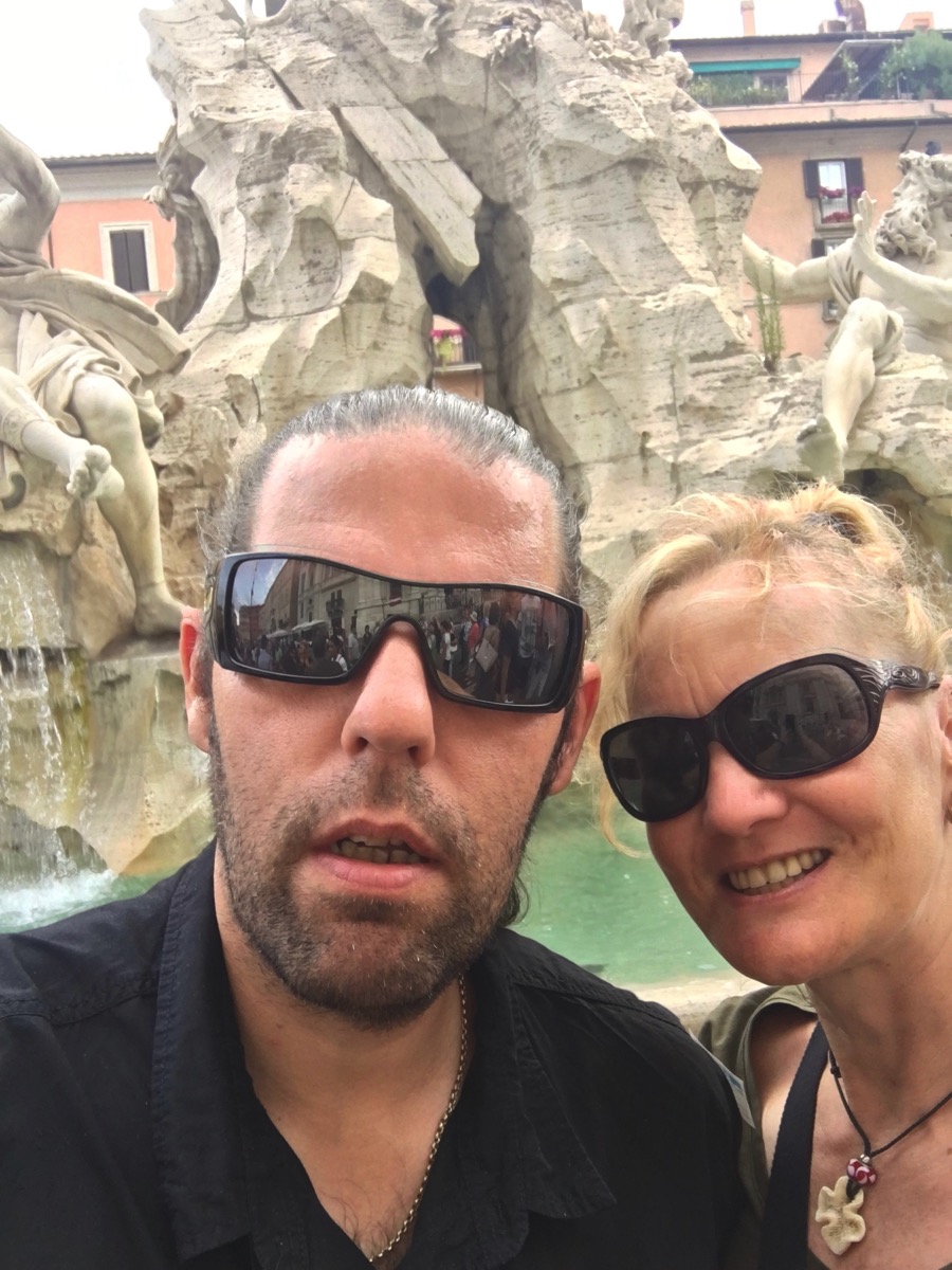 Selfie of me and Sarah