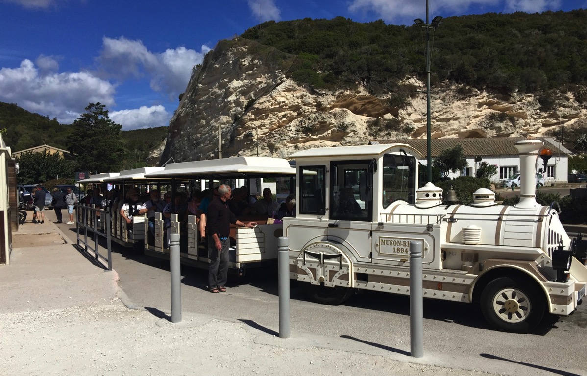 Yay the fantastic fun train to take us to the top