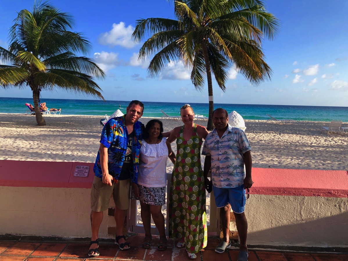 Me, Sarah, Cynthia and George