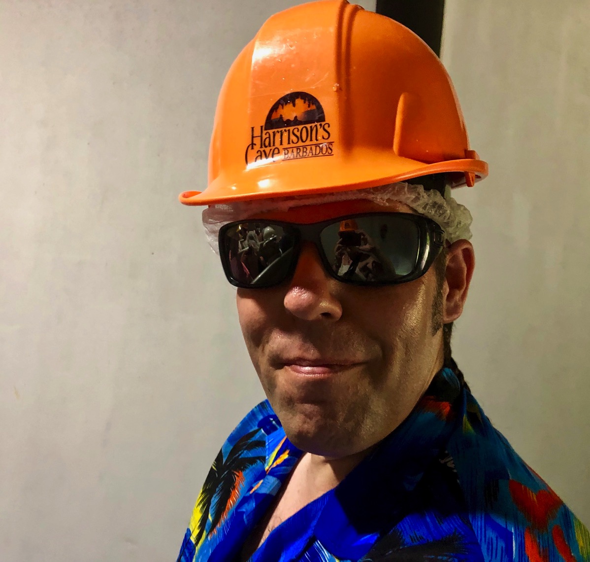 Me with Harrison's Cave hard hat