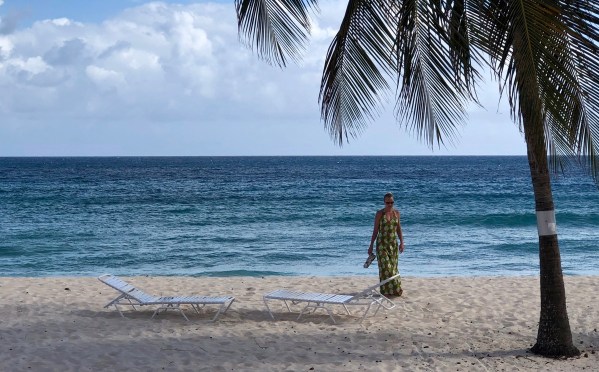 Sarah and the green dress