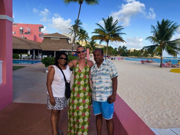 Sarah, Cynthia and George