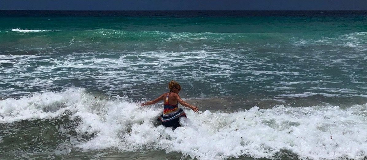 Sarah playing Bajan blast