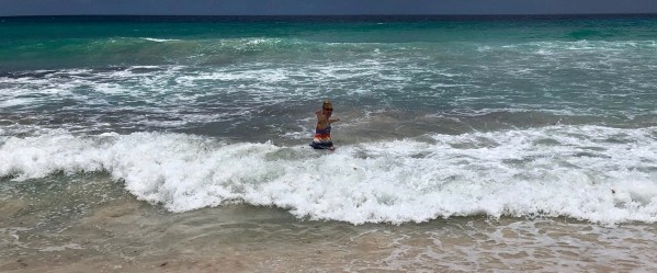 Sarah playing Bajan blast