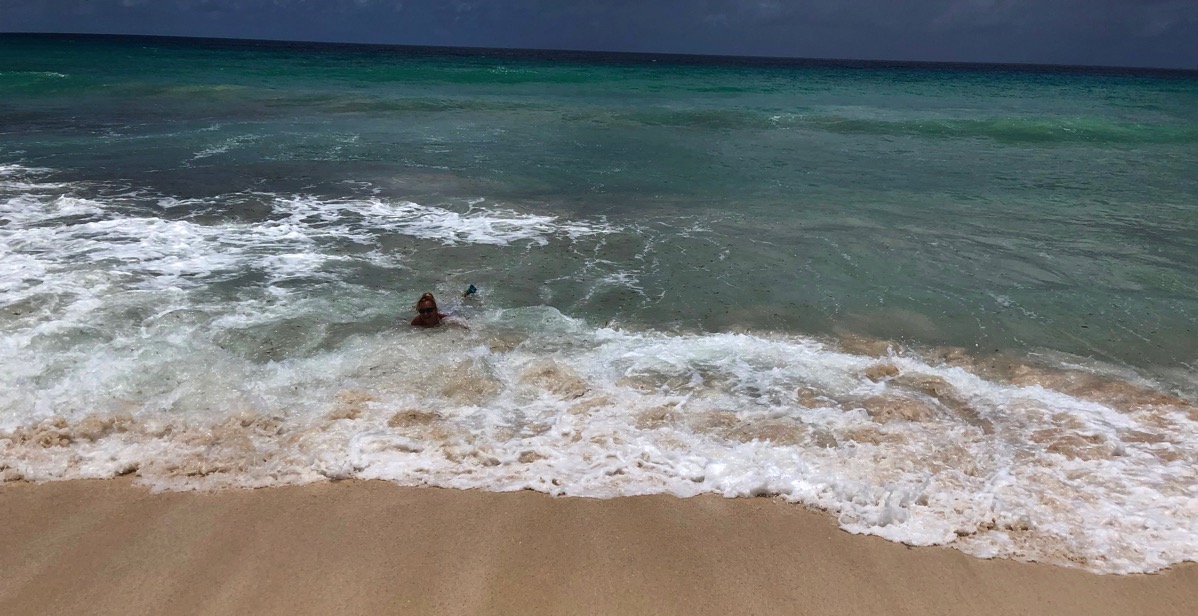 Sarah playing Bajan blast