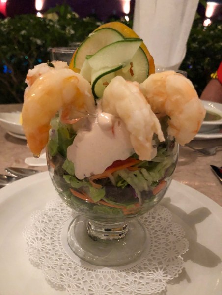 The shrimp cocktail