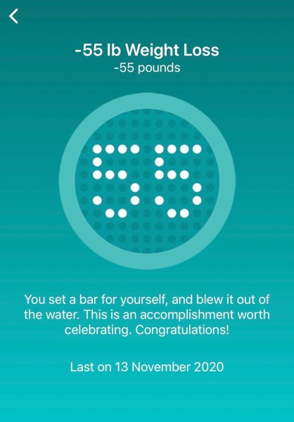 55lb weight loss badge.jpg 55lb weight loss badge